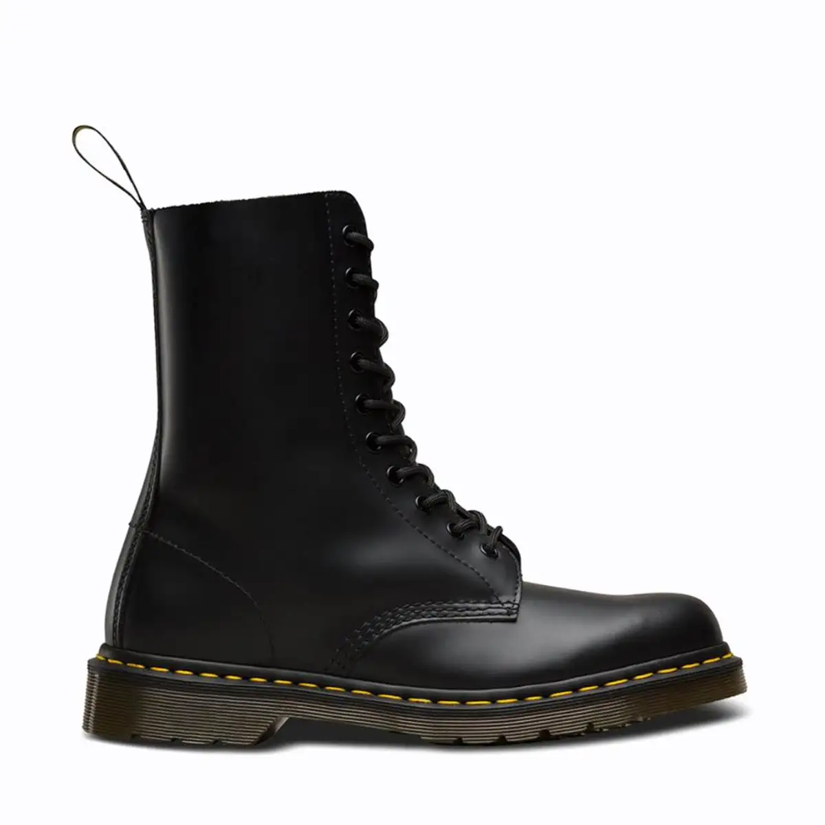 1490 10 Eye Boot - Black