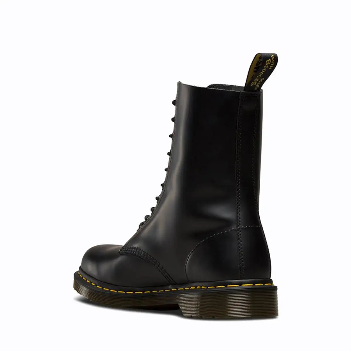 1490 10 Eye Boot - Black