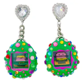 1997 Bedazzled Tamagotchi Earrings