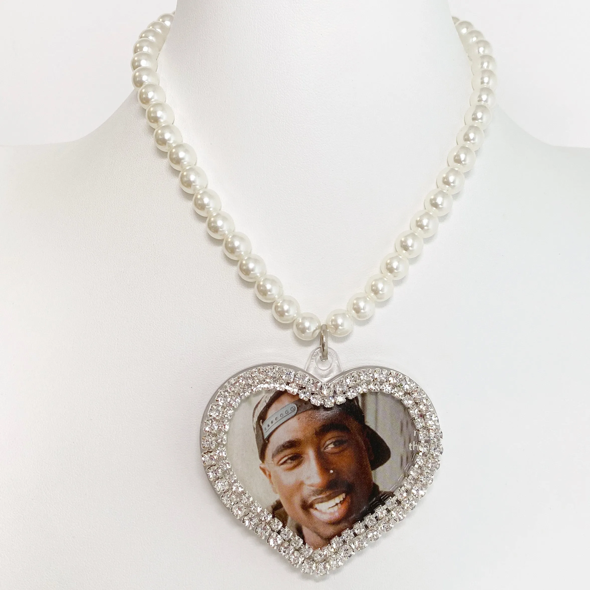 2Pac Bedazzled Vintage Remix Necklace