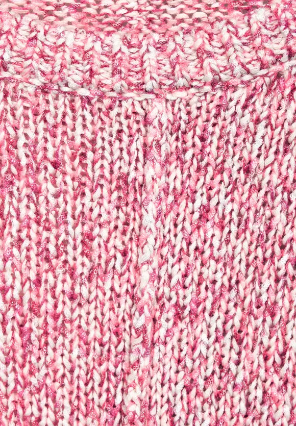 302410- Pink Knitted Jumper - Street One