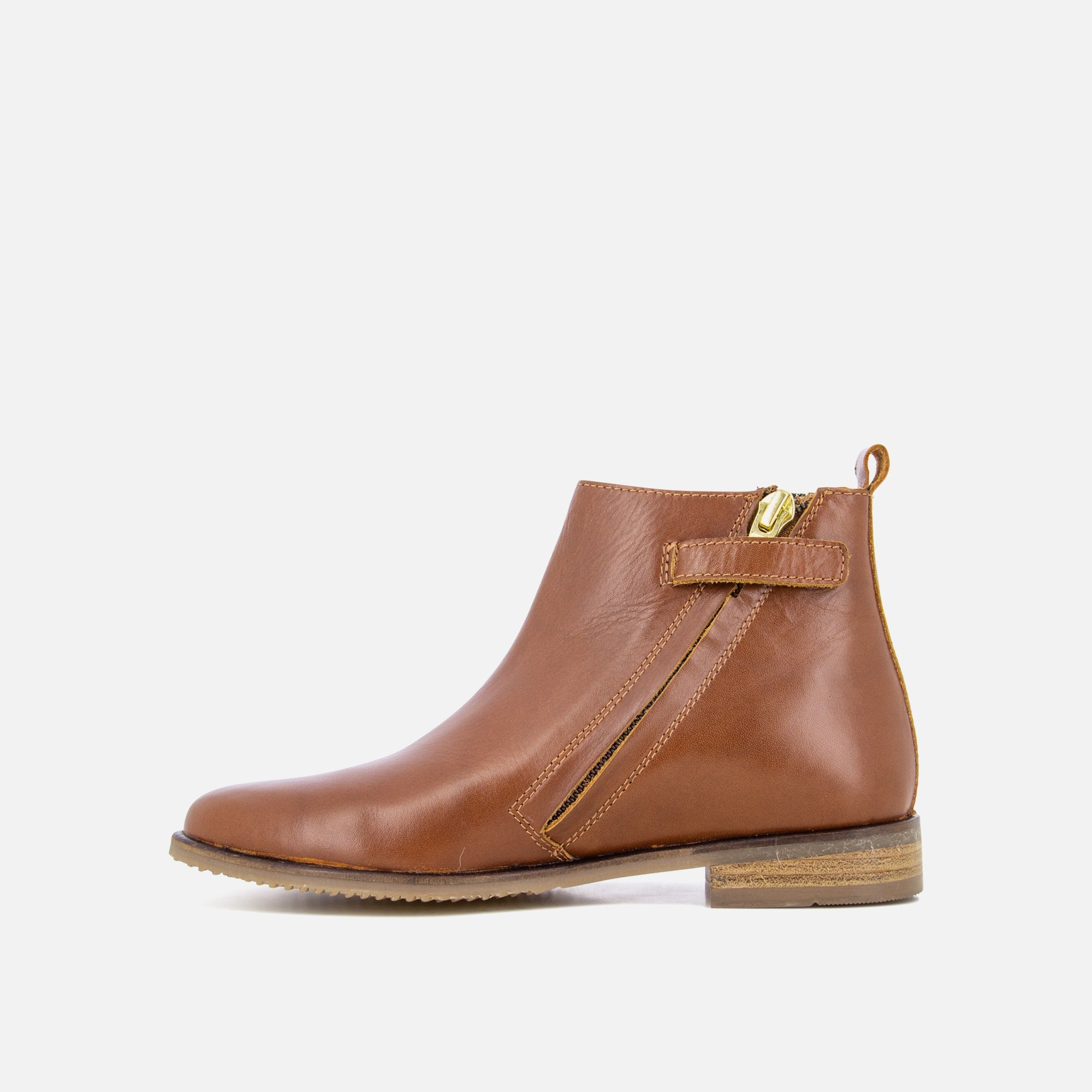 ADOLIE ODEON DELTA camel bottines