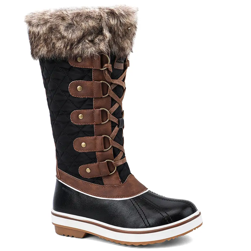 Aleader Womens Cold Weather Winter Boots, Waterproof Snow Boots, Fashion Booties, All-day Comfort, Warm