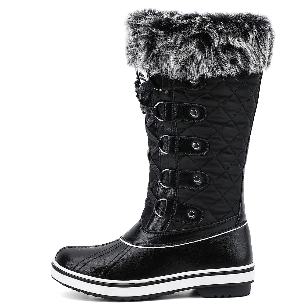 Aleader Womens Cold Weather Winter Boots, Waterproof Snow Boots, Fashion Booties, All-day Comfort, Warm