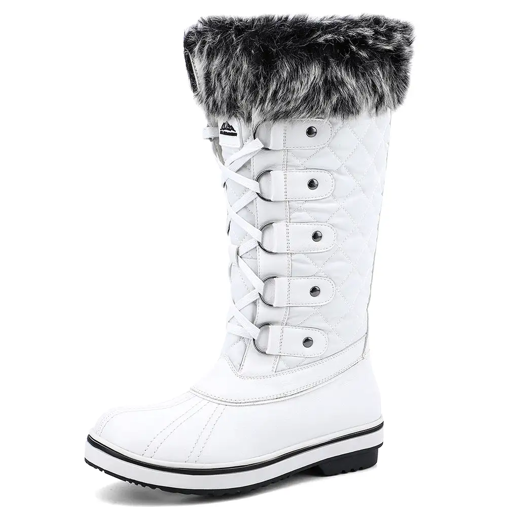 Aleader Womens Cold Weather Winter Boots, Waterproof Snow Boots, Fashion Booties, All-day Comfort, Warm