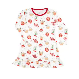 Baby Noomie - Christmas Ornaments Dress