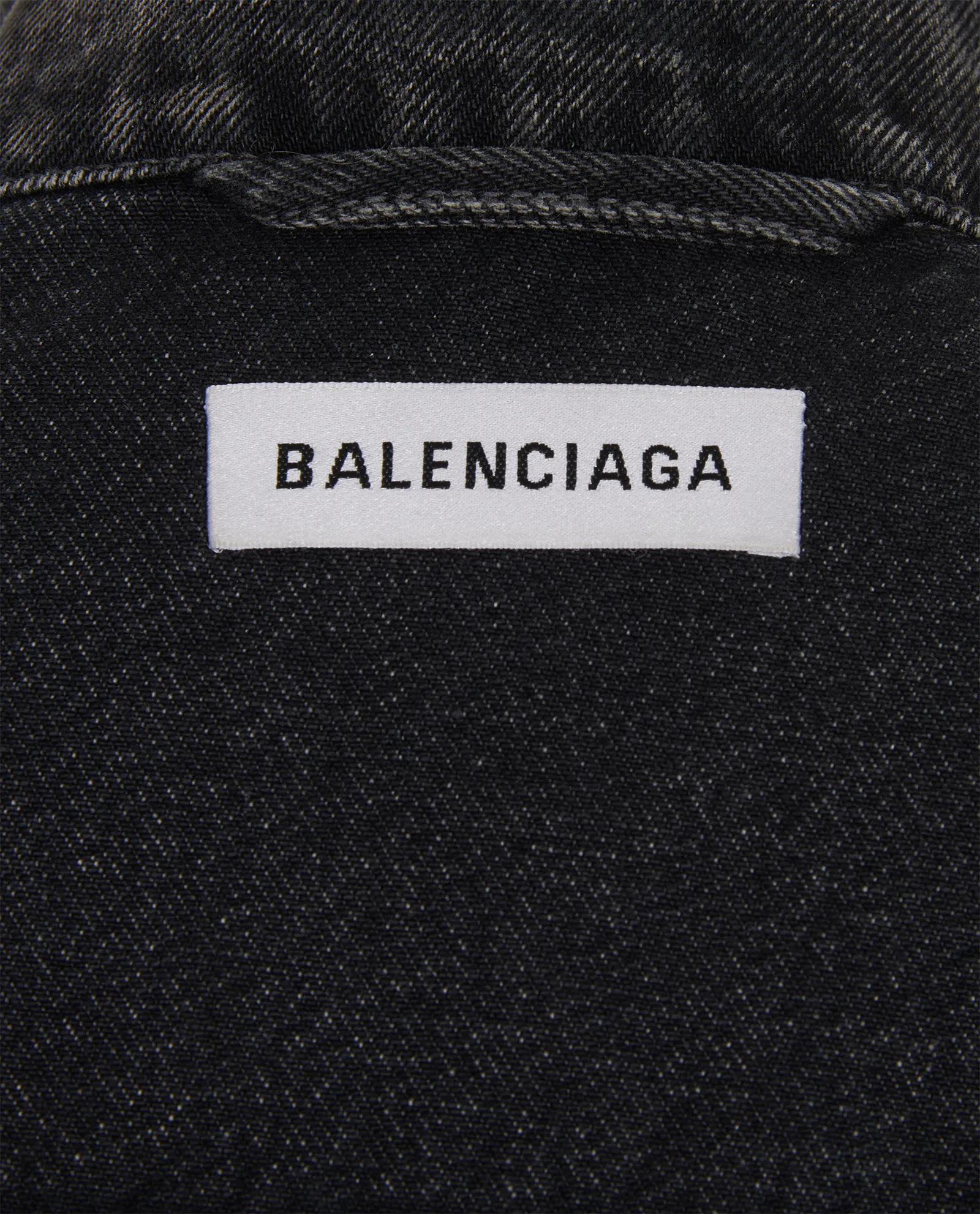 Balenciaga Distressed Denim Jacket