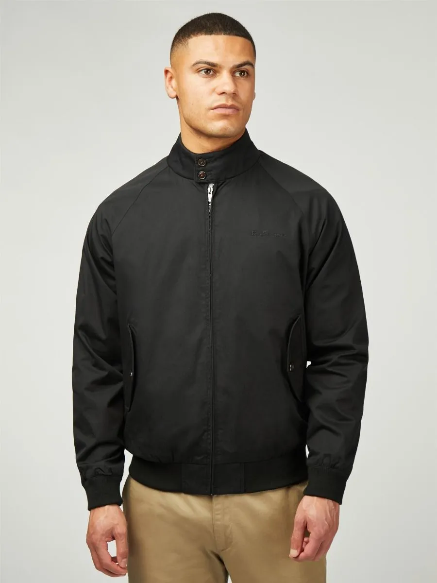 Ben Sherman Signature Casuals Harrington Jacket Black