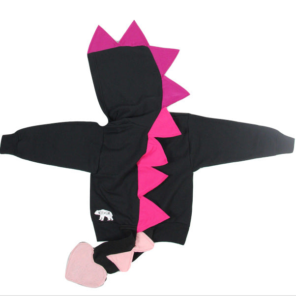 Black + Pink Dragon Hoodie