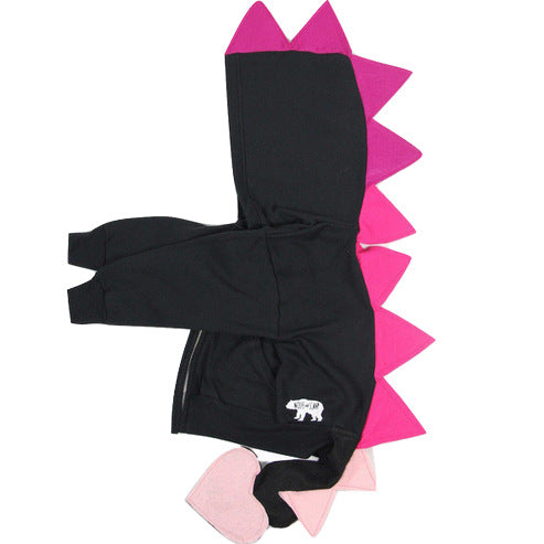 Black + Pink Dragon Hoodie