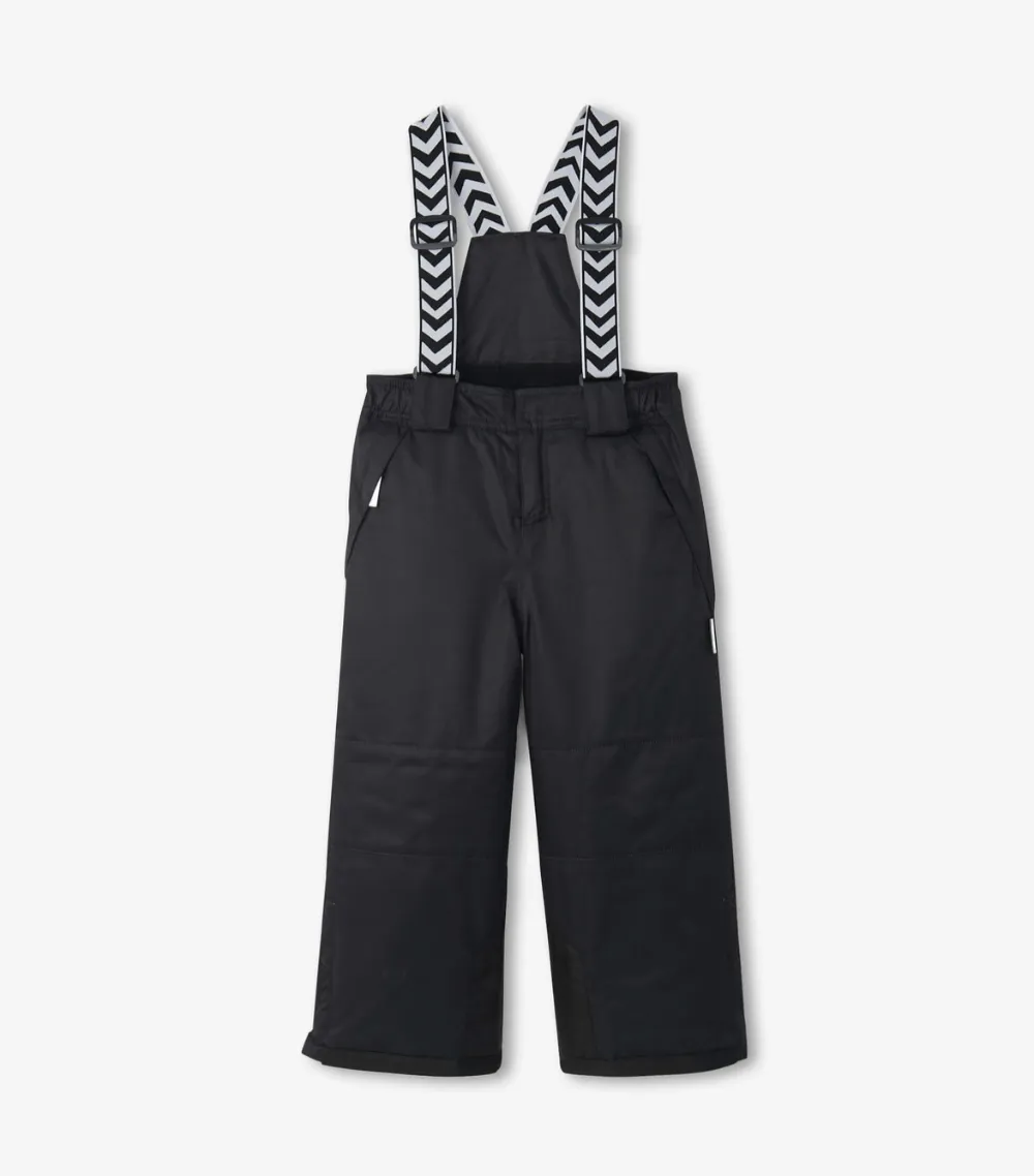 Black Kids Snow Pants