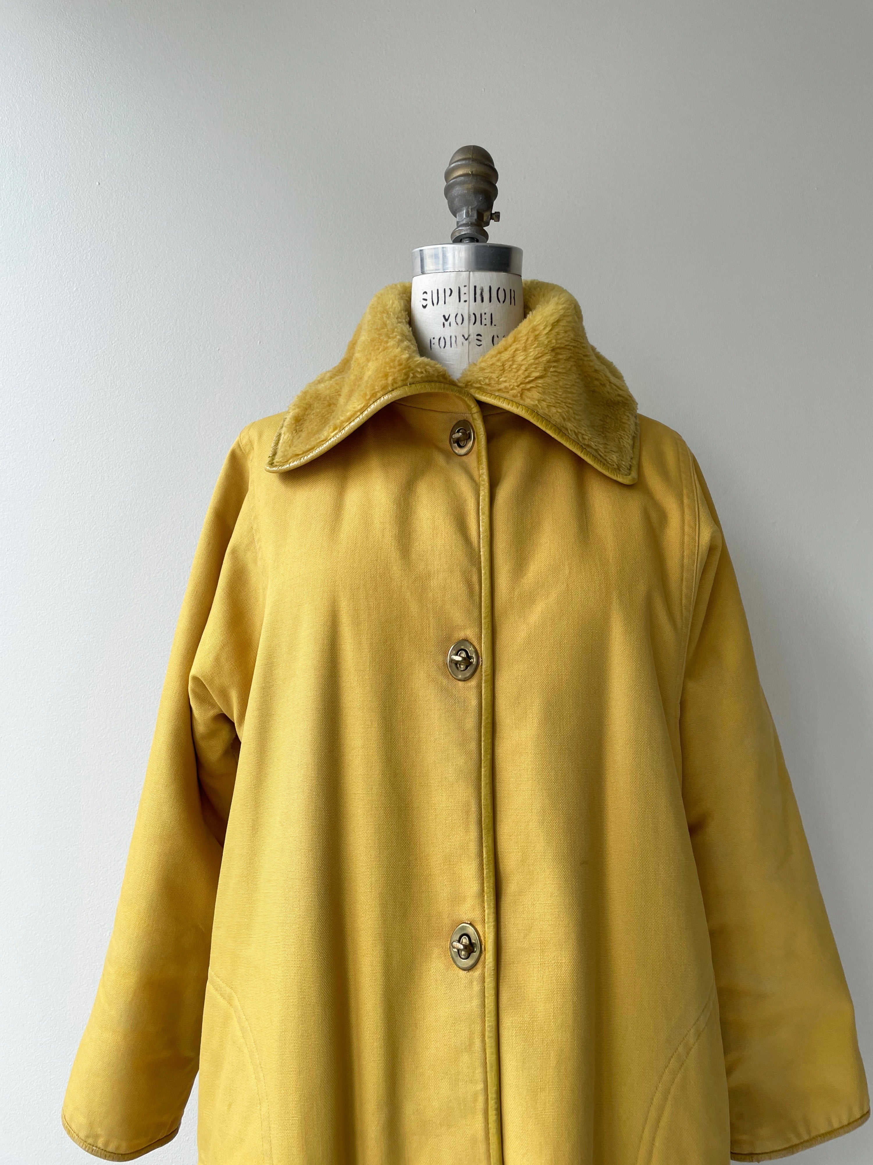 Bonnie Cashin Shearling Lined Coat