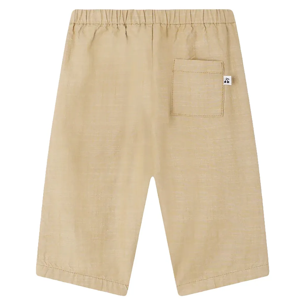 Bonpoint Baby Bandy Pants Light Khaki