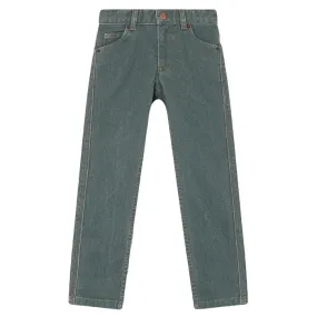 Bonpoint Child Dewey Pants Green Grey