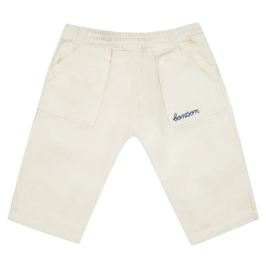 Bonton Baby Darius Pants Ecru Cream