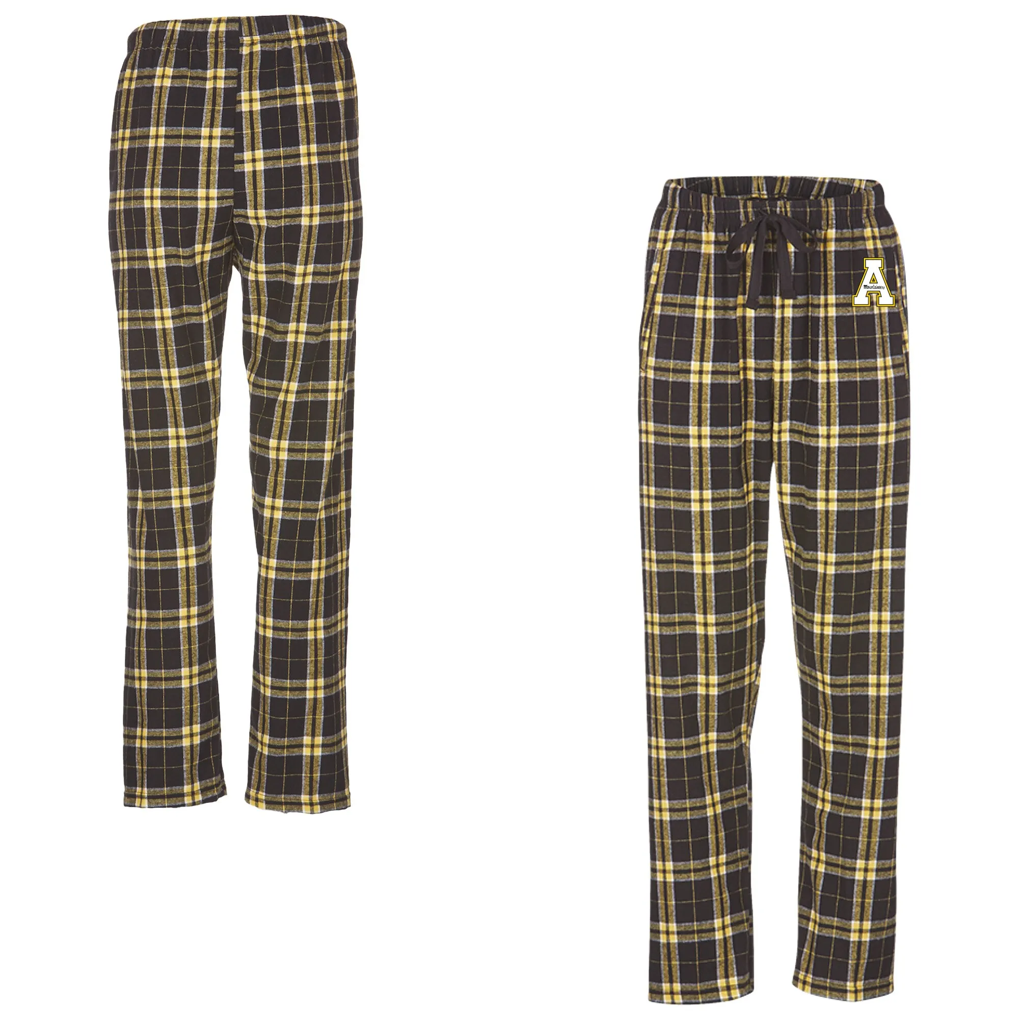 Boxercraft Appalachian State Mountaineers Women's  Black Haley Flannel Pants