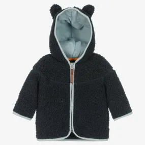 Boys Blue Teddy Fleece Jacket