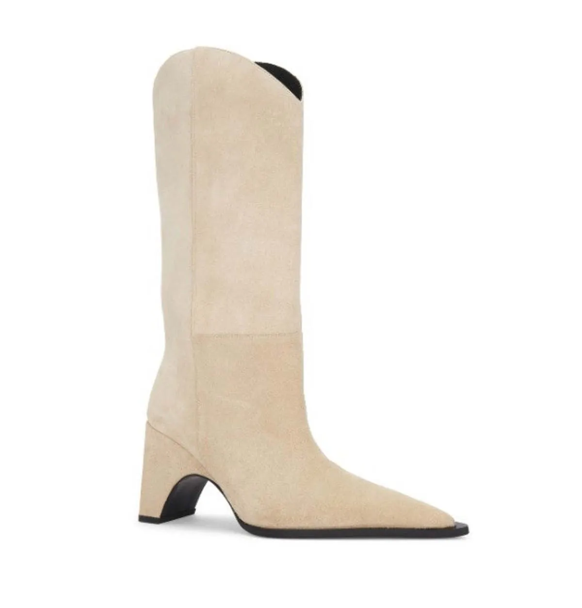 Bridge Cowboy Boots - Beige