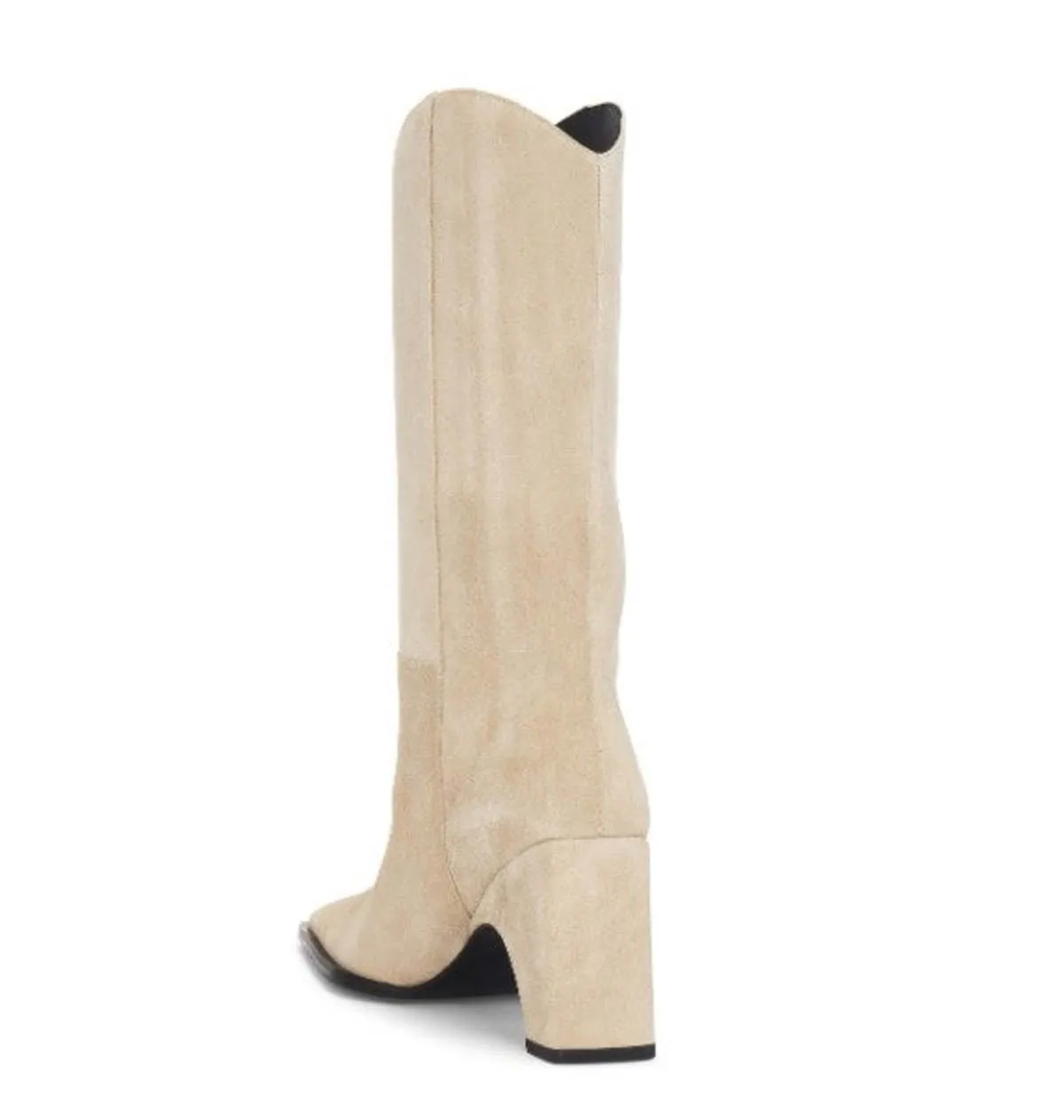 Bridge Cowboy Boots - Beige