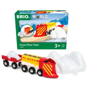 BRIO Snow Plow Train 33606