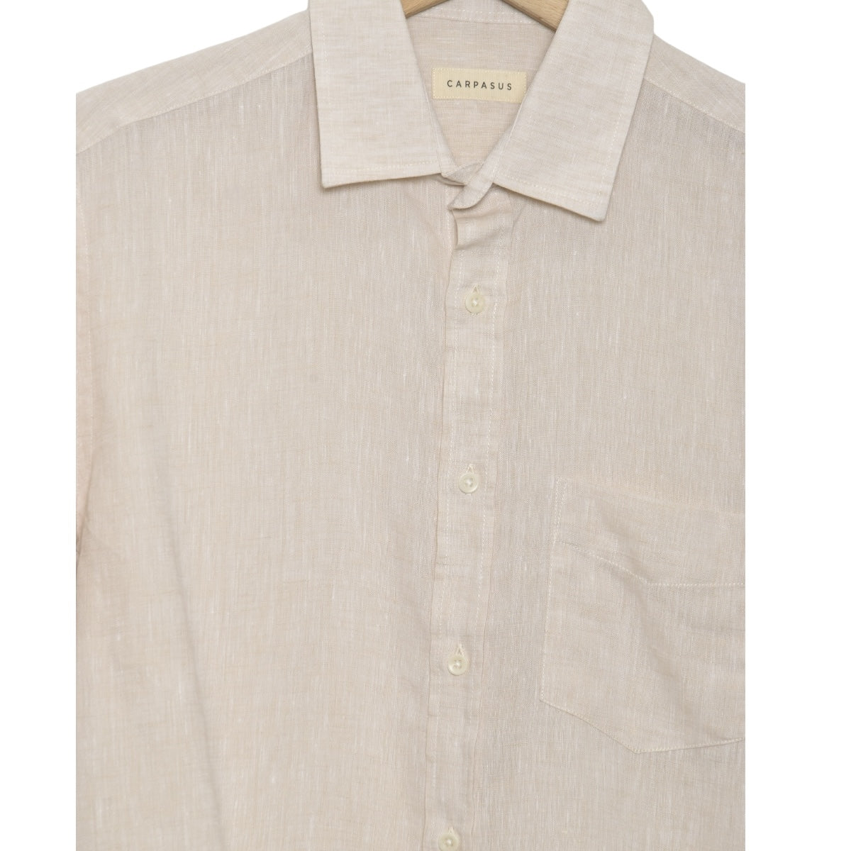 Carpasus Shirt Linen Short Lido nature