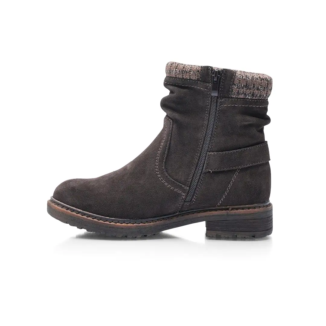 Carrie Wide Fit Women's Water resistant Suede Boot