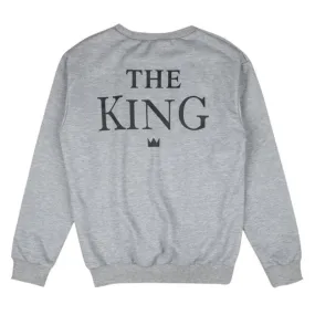 Couples Sweatshirts Print KING QUEEN Long Sleeve Hoodies Lovers Sweatshirt Men and Women Pullovers SM6