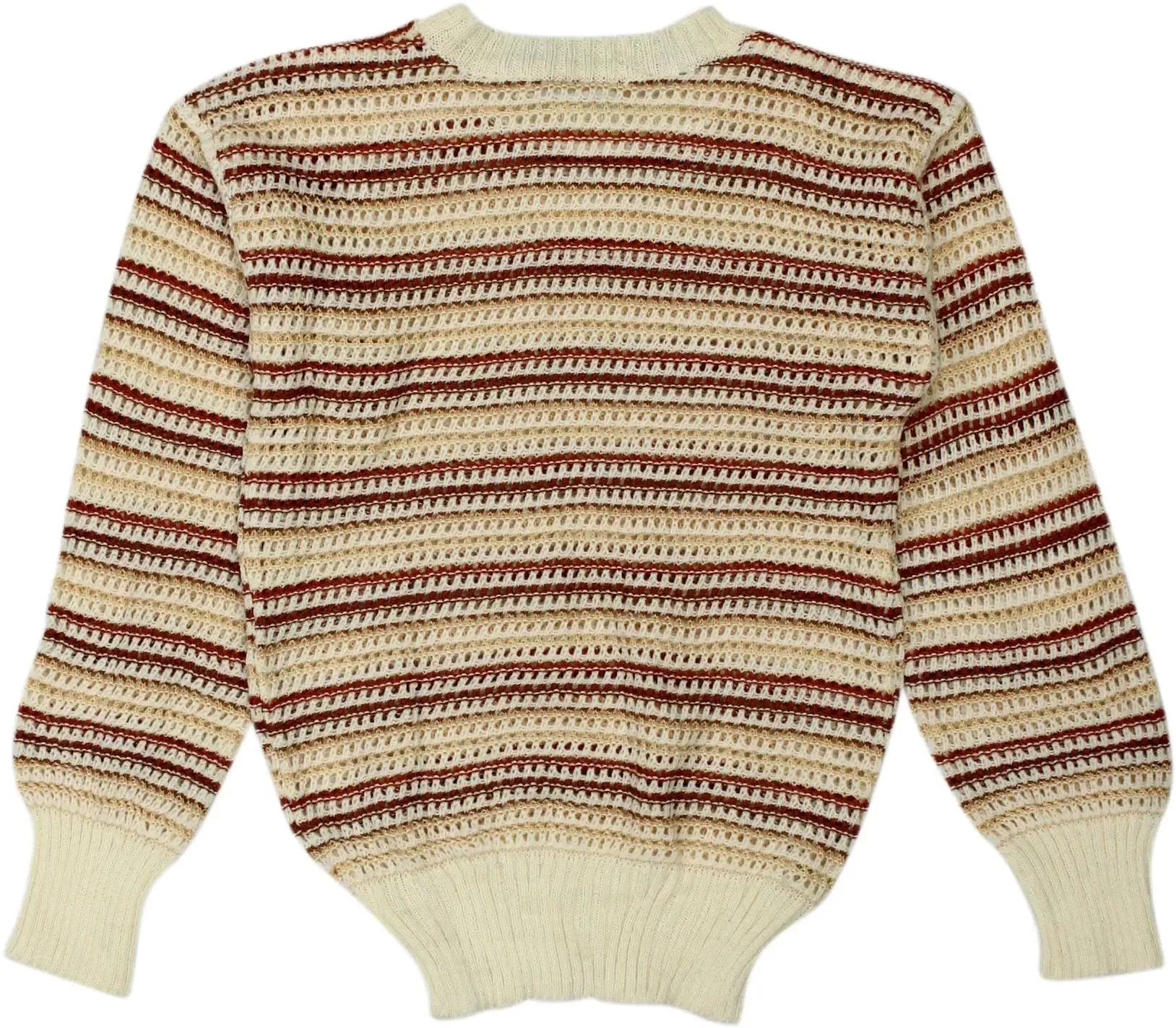 Cream See Trought Sweater | ThriftTale