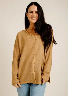 Eliza Pullover - Camel