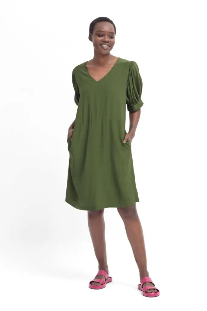 Elk The Label - Atea Dress - Olive