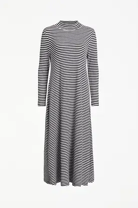 Elk The Label - Klarr Jersey Dress - Black / White