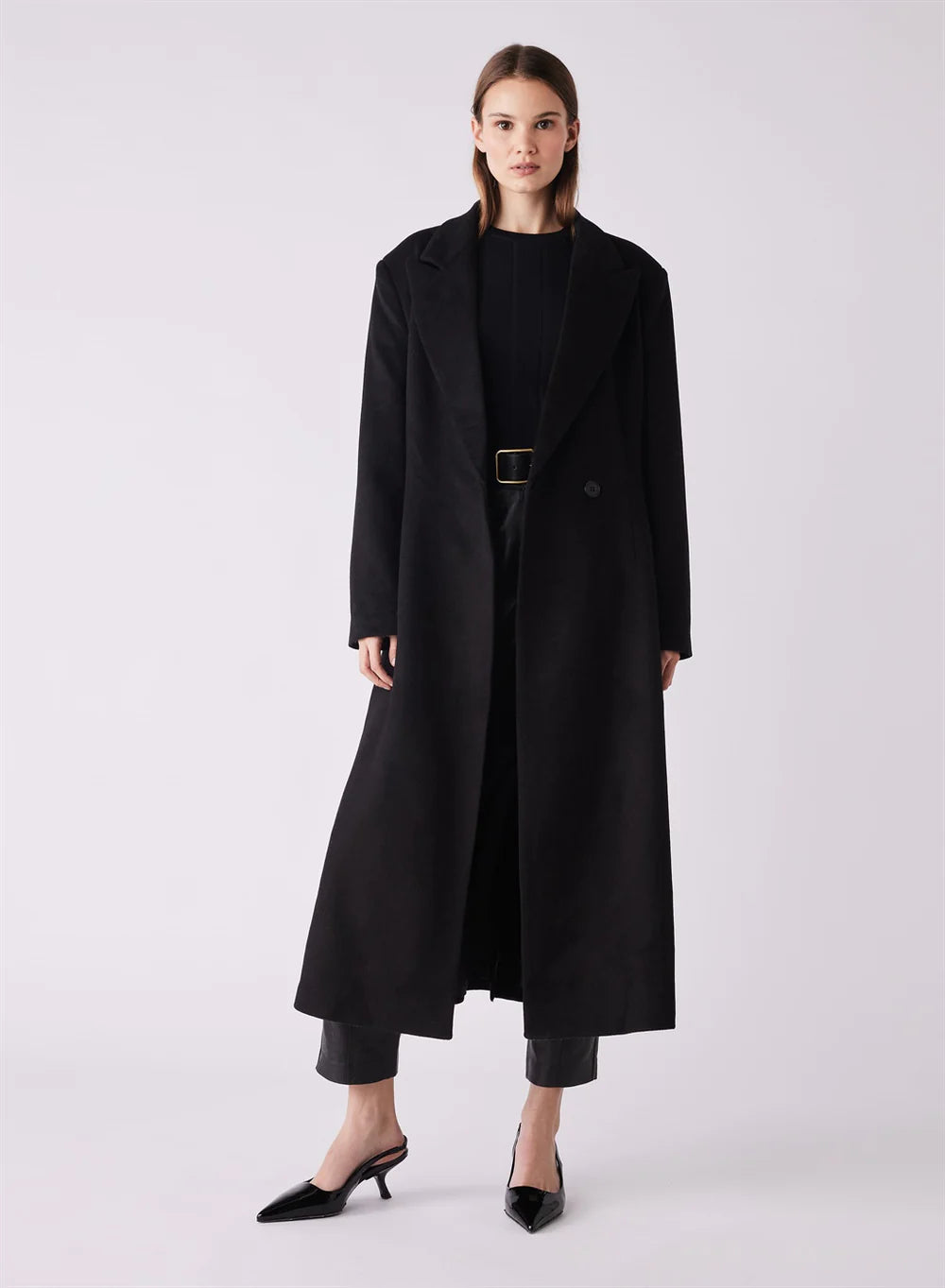 Esmaee Rhythm Coat Black