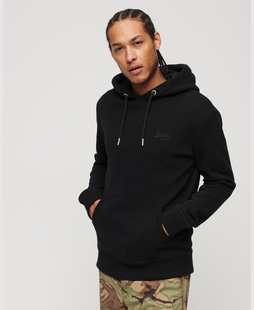 Essential Logo Hoodie | Black