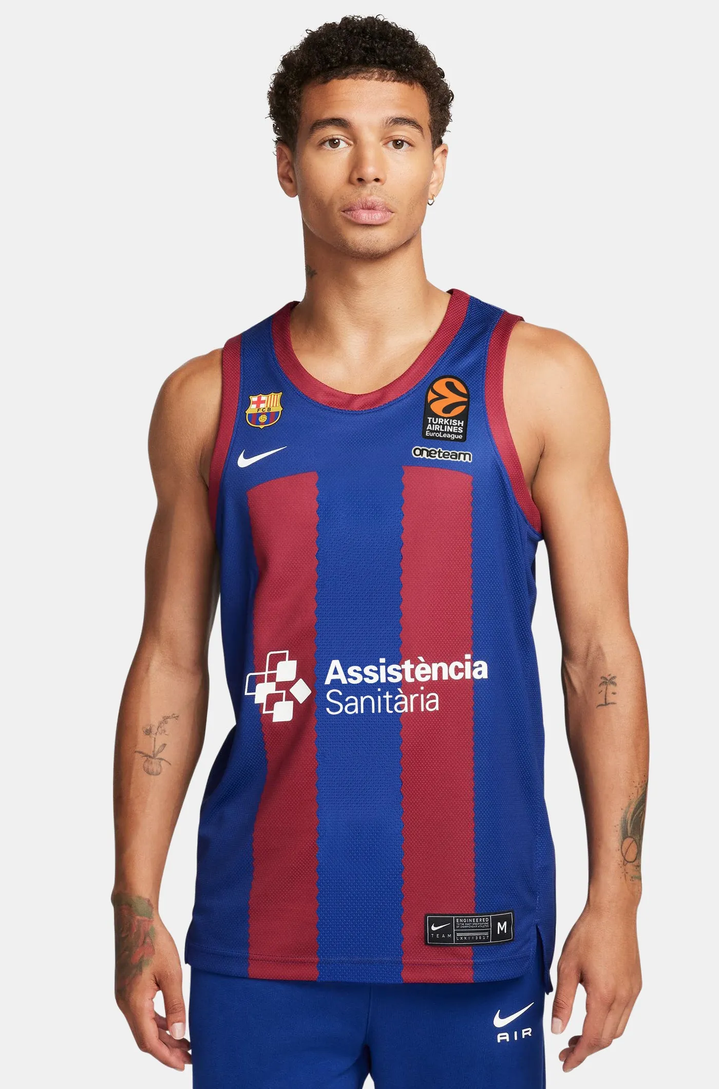 Euroleague FC Barcelona home basketball shirt 23/24 - PARKER