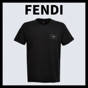 FENDI  |Logo Luxury T-Shirts