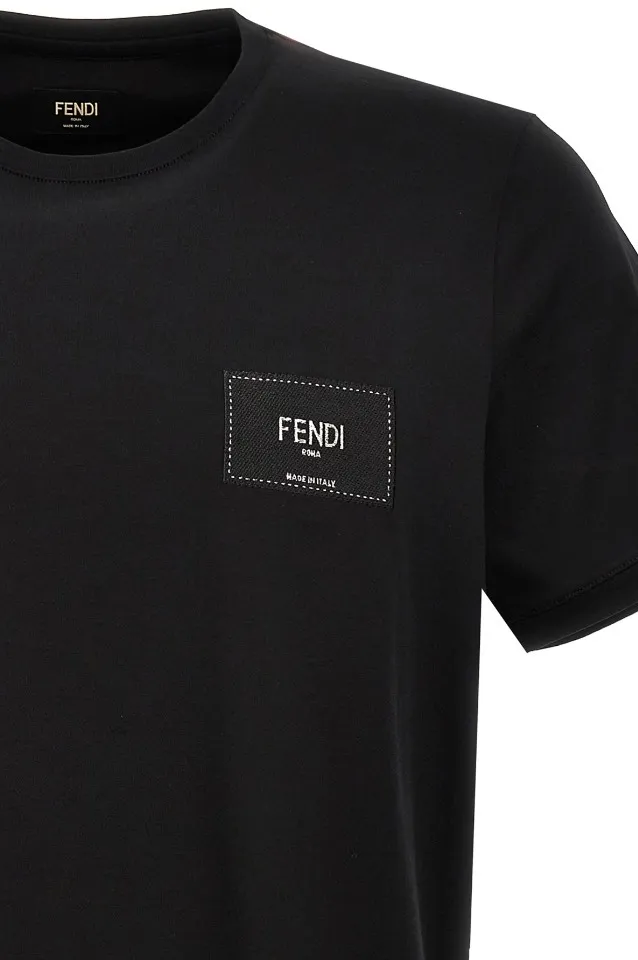 FENDI  |Logo Luxury T-Shirts