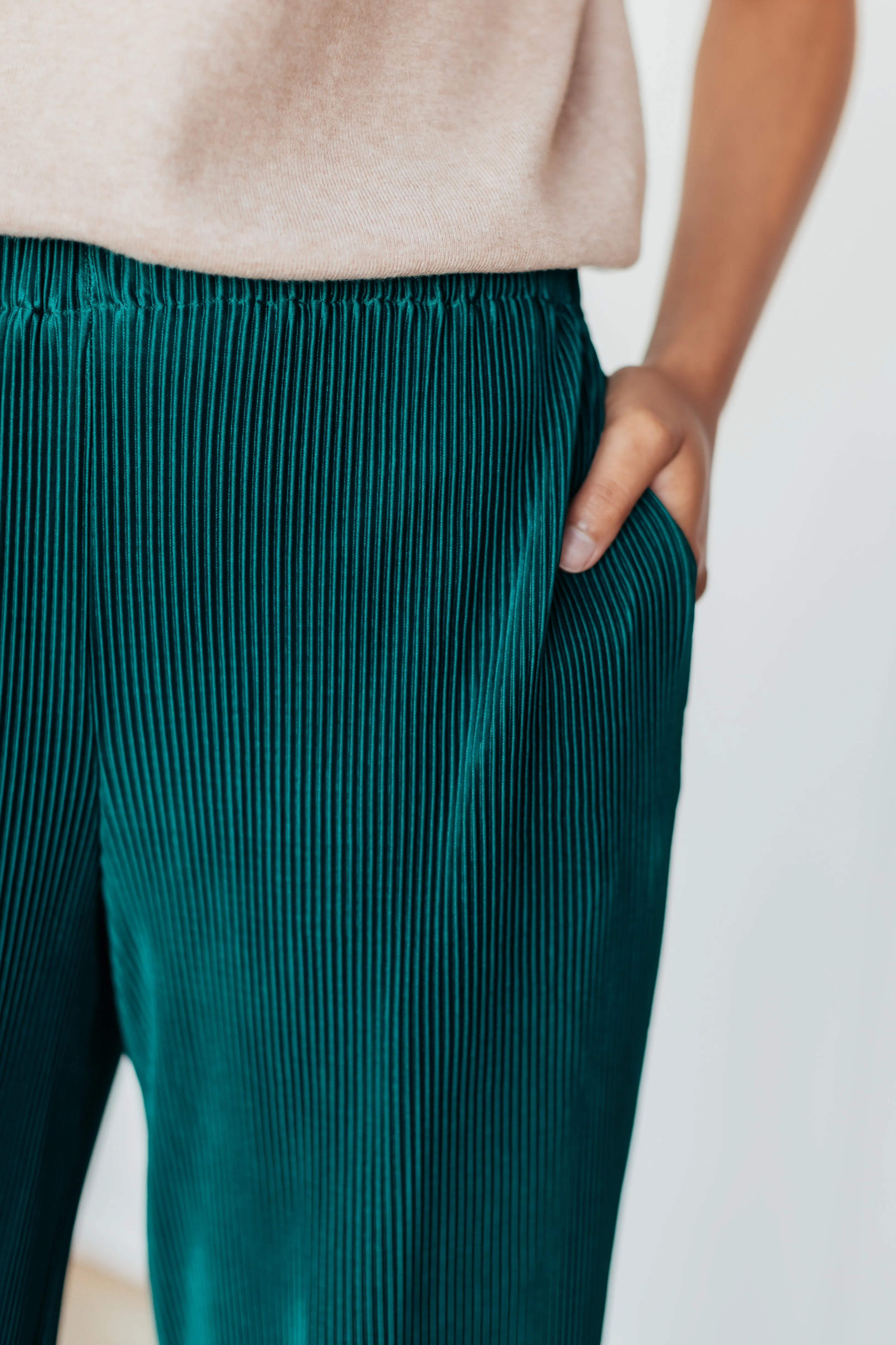 First Love Pleated Pants - 2 Colors