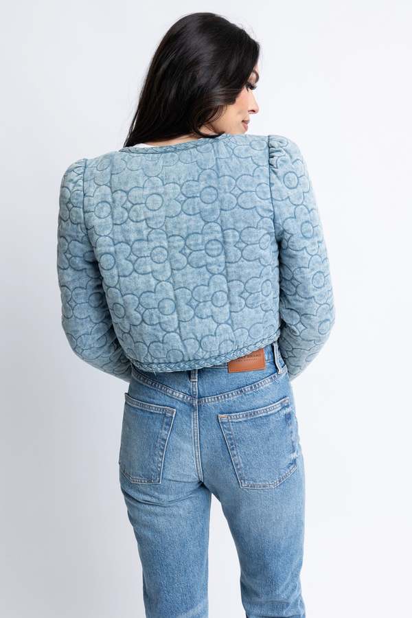 FLORAL STITCH JACKET