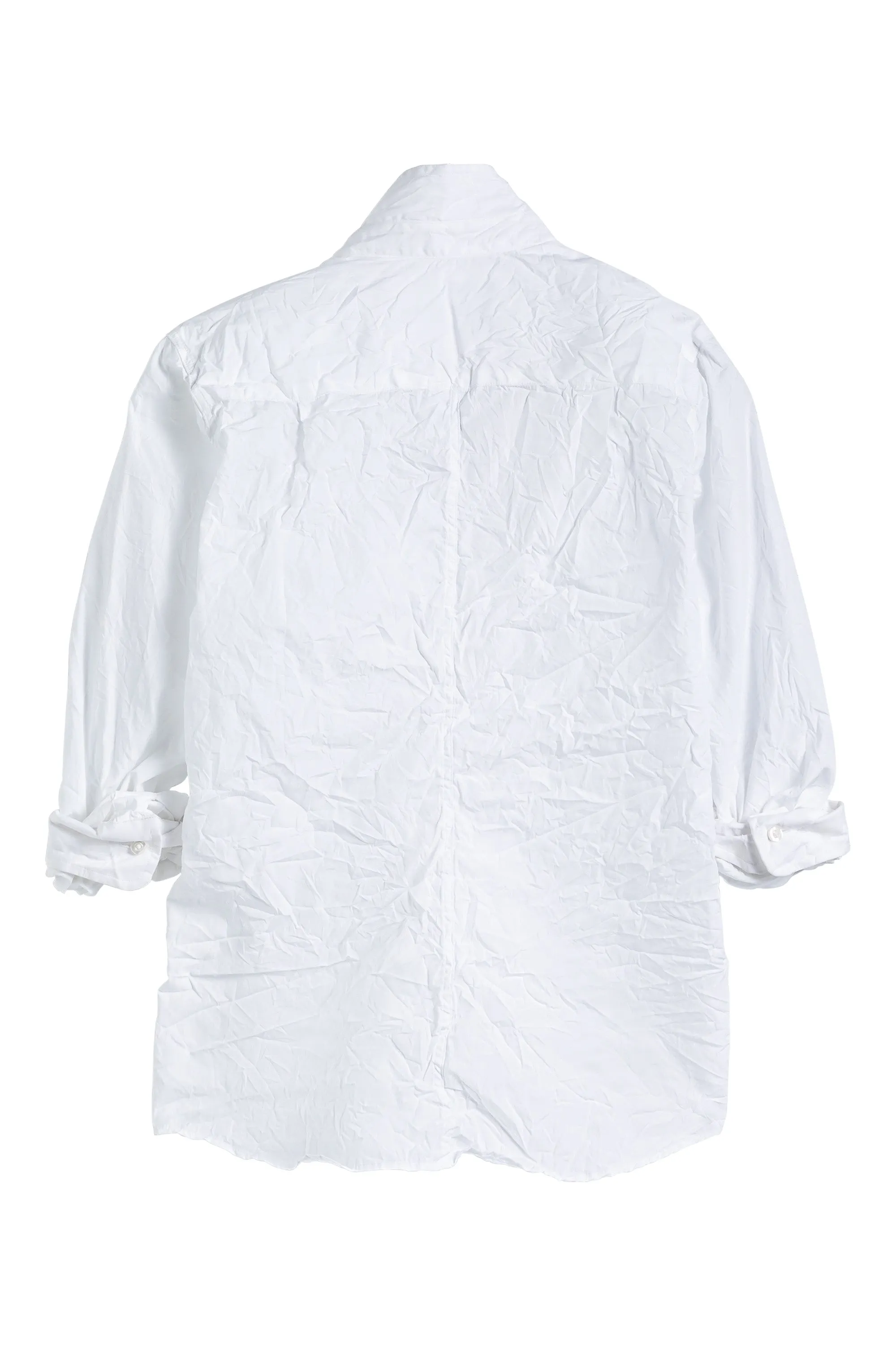 Frank & Eileen Barry Shirt in White Poplin