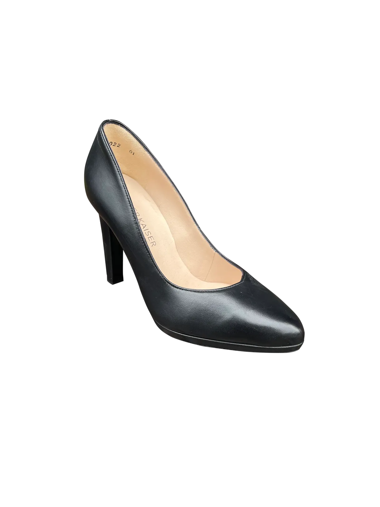 Herdi-Classic Black Patent Heel