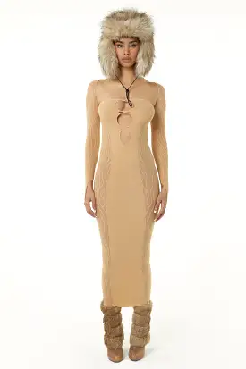 Hexen Dress - Nude