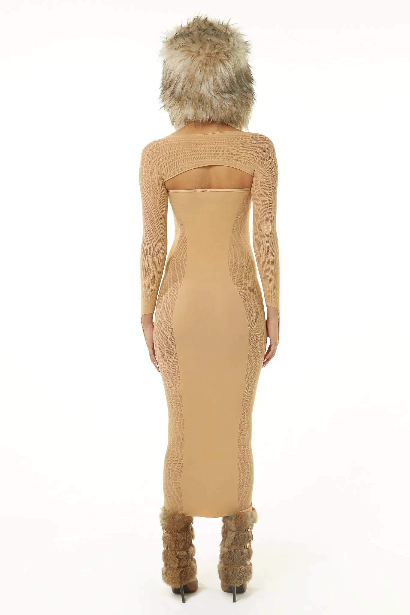 Hexen Dress - Nude