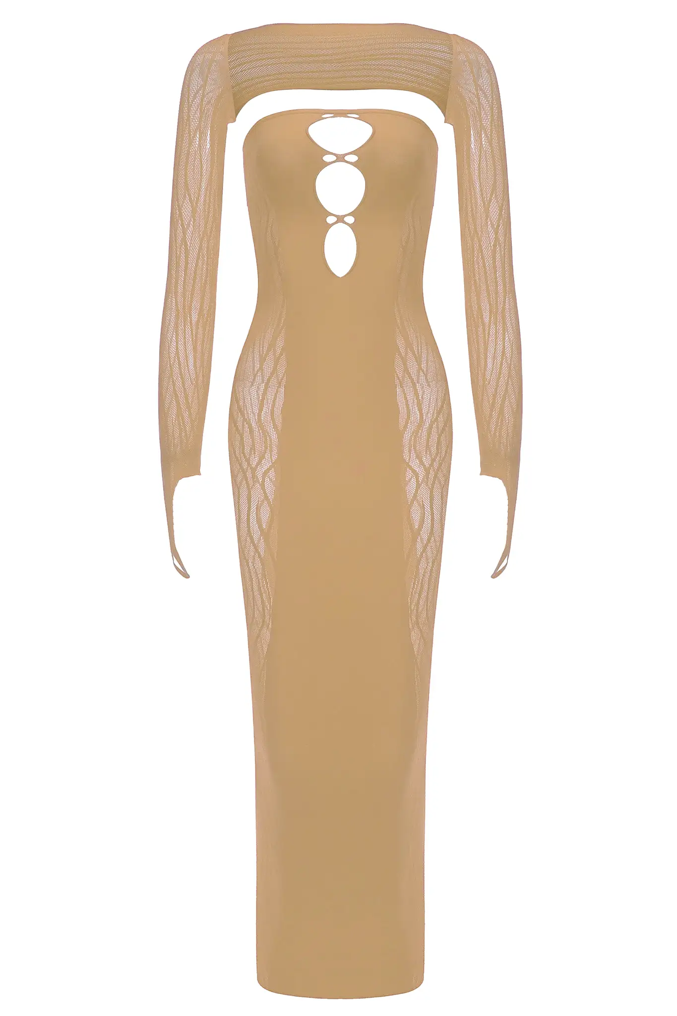 Hexen Dress - Nude