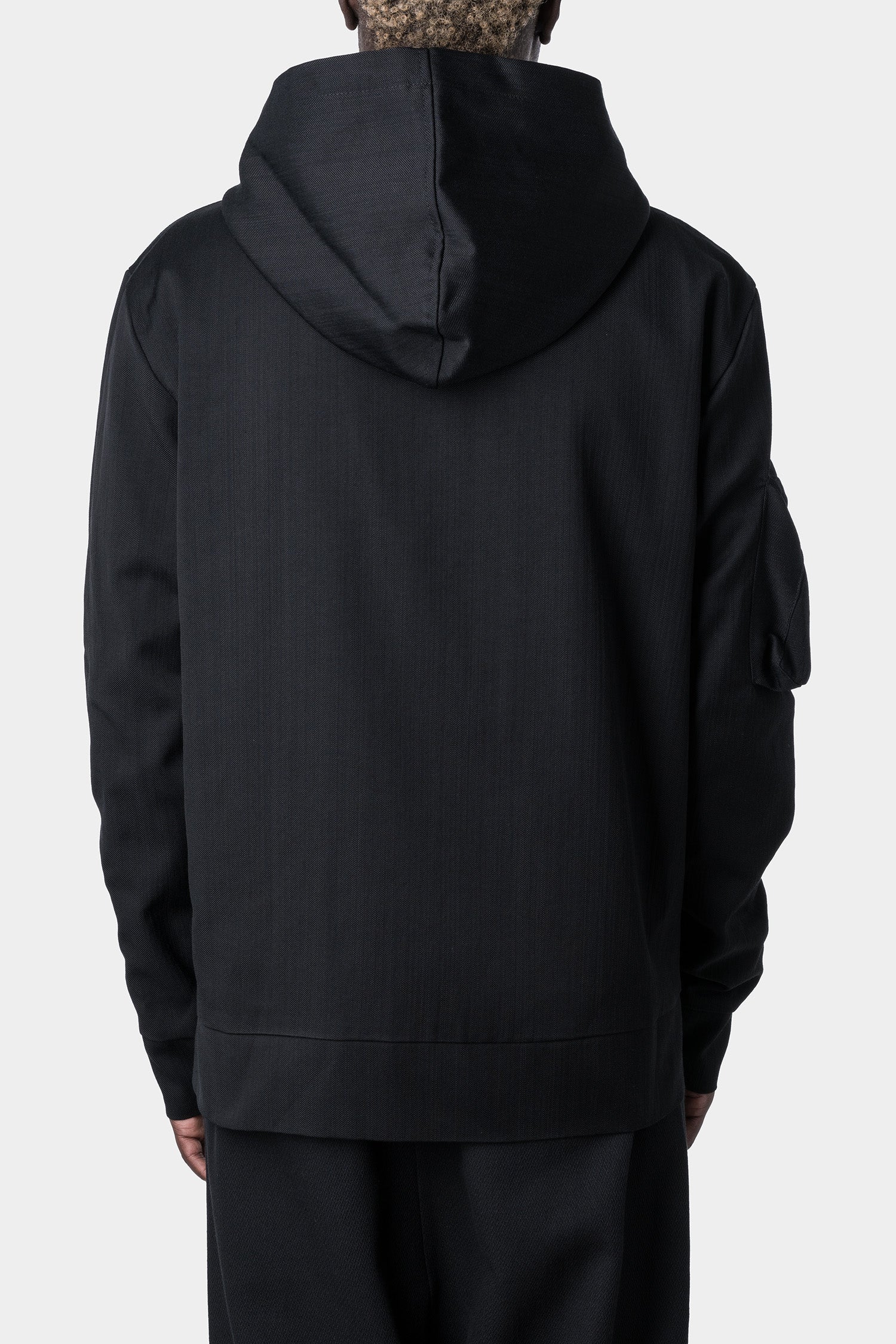 Hooded zip jacket