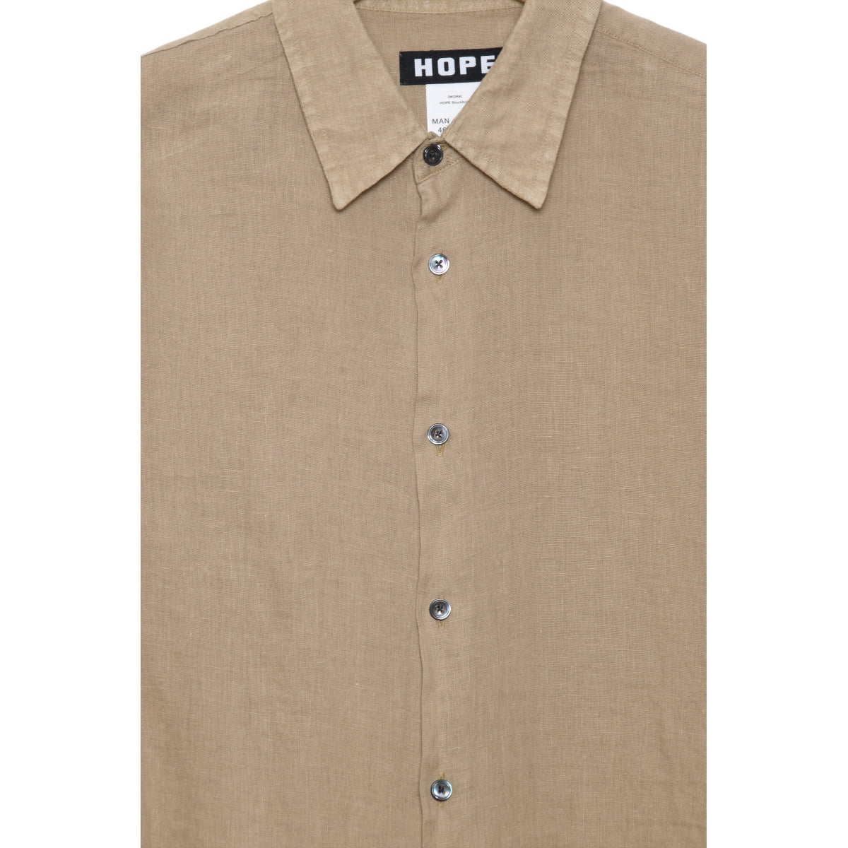 Hope Air Clean Linen Shirt beige