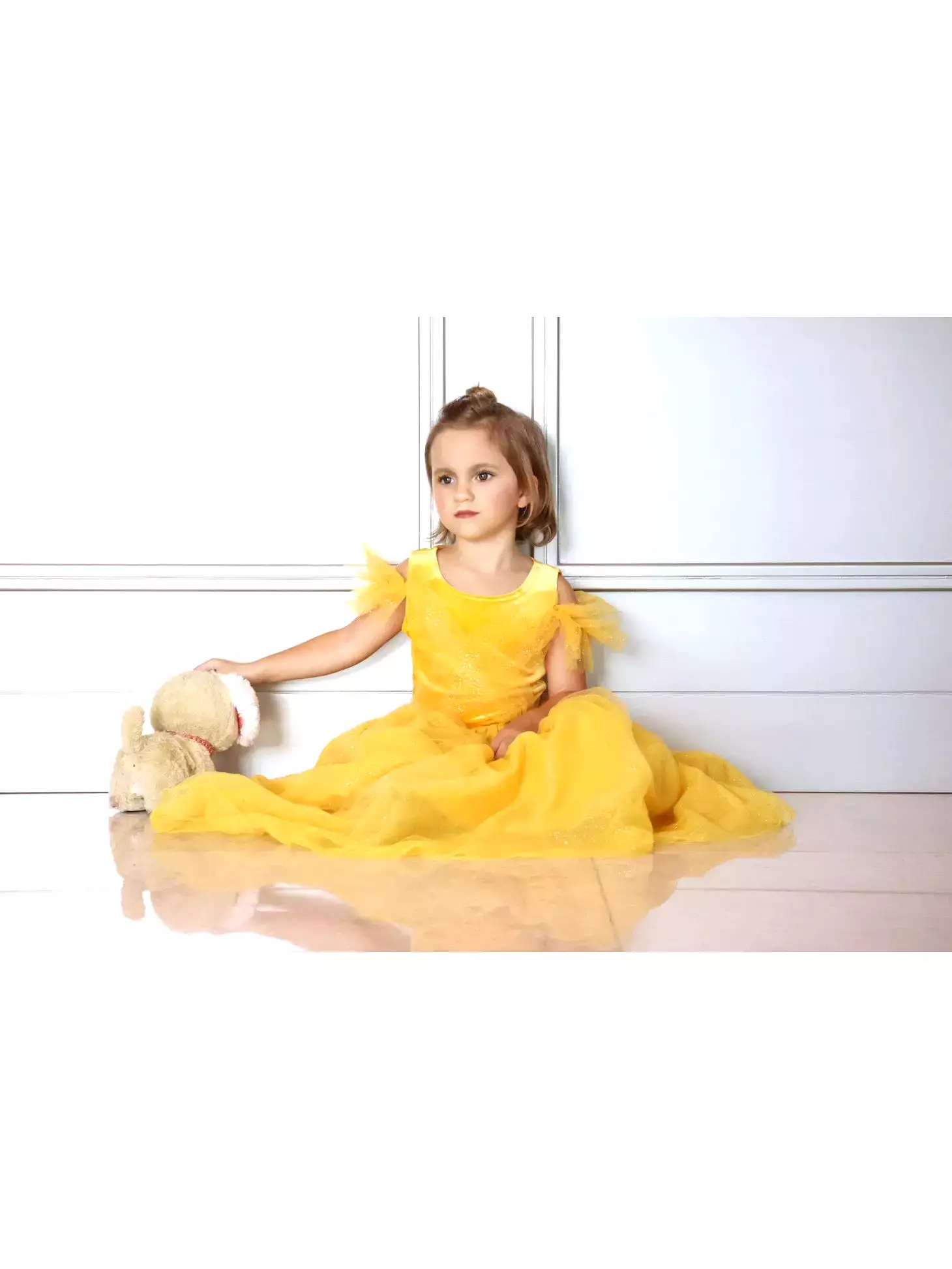 Joy - Princess Beauty Yellow Costume Dress