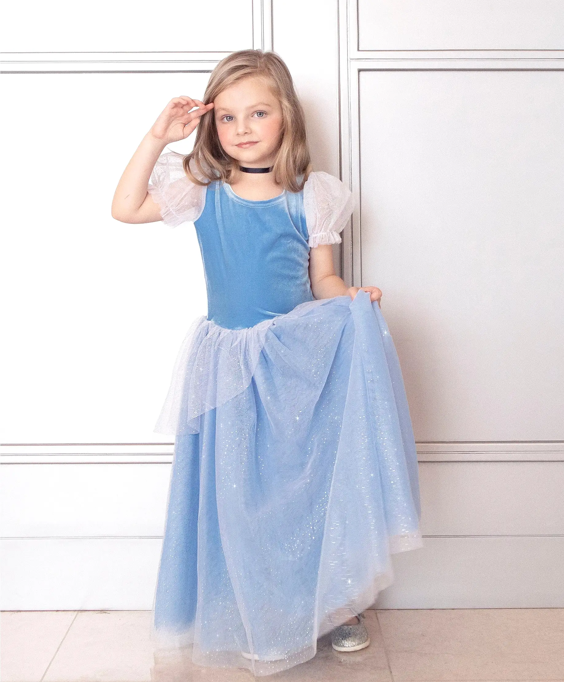 Joy - Princess Cinderella Blue  Dress