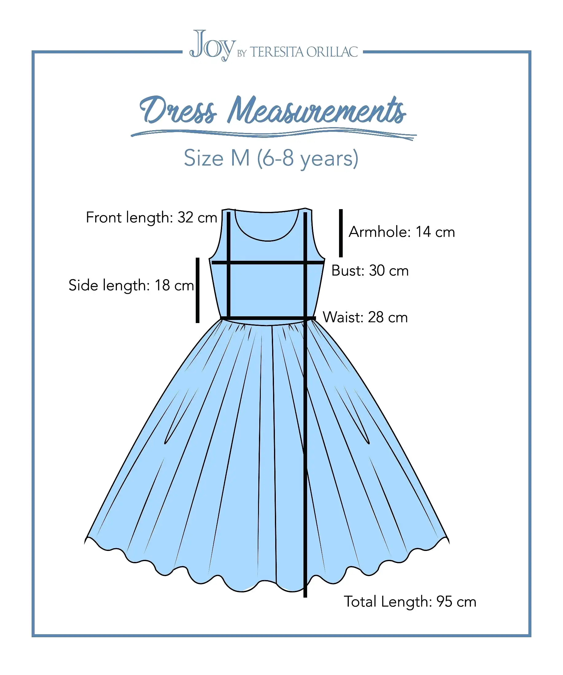 Joy - Princess Cinderella Blue  Dress