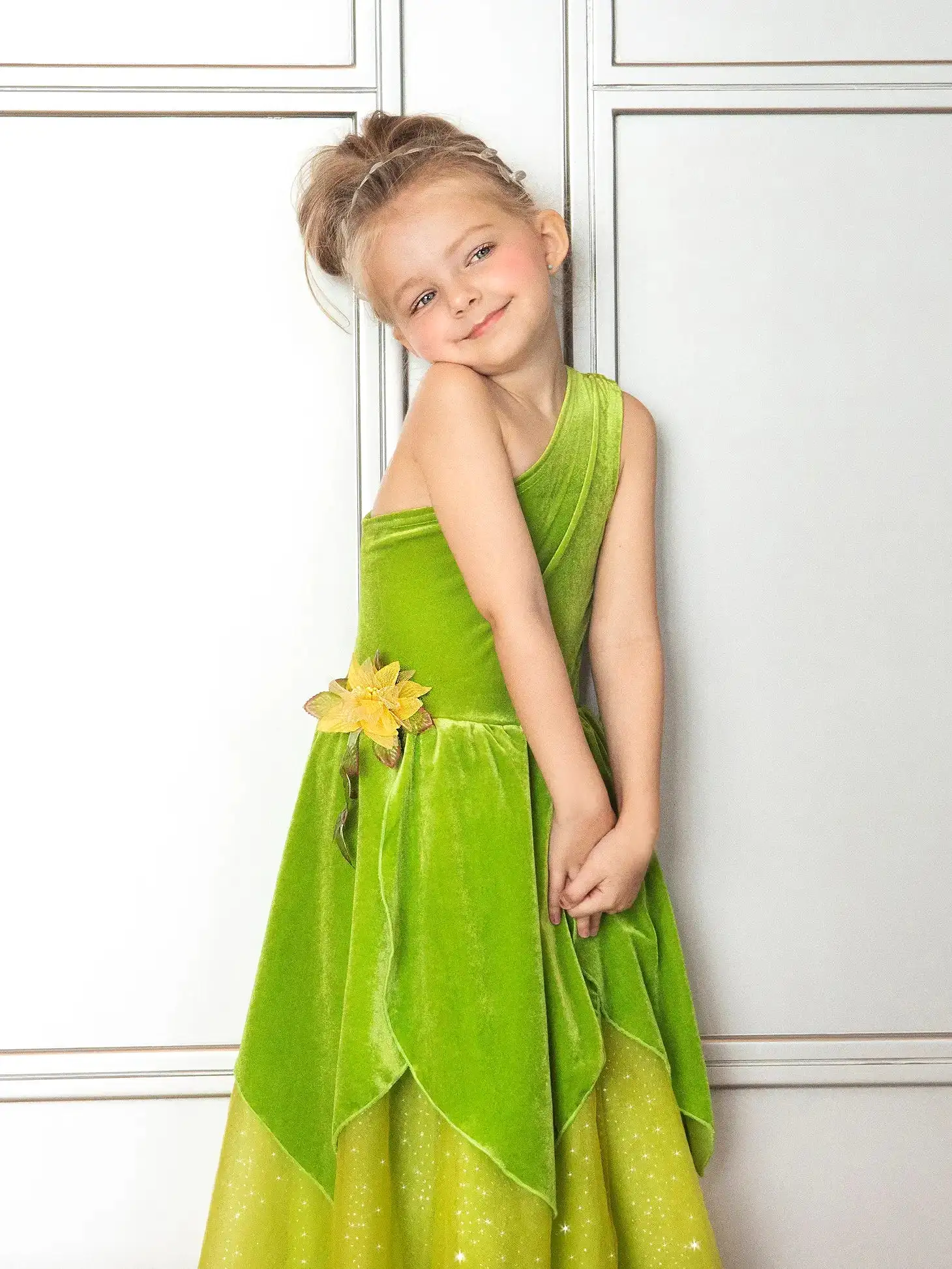 Joy - The Frog Princess or Tinker Fairy Costume Dress