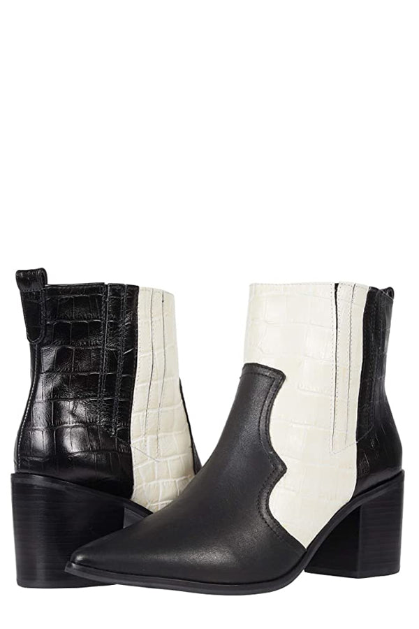 Kaanas Sicily Colour-Block Texan Bootie